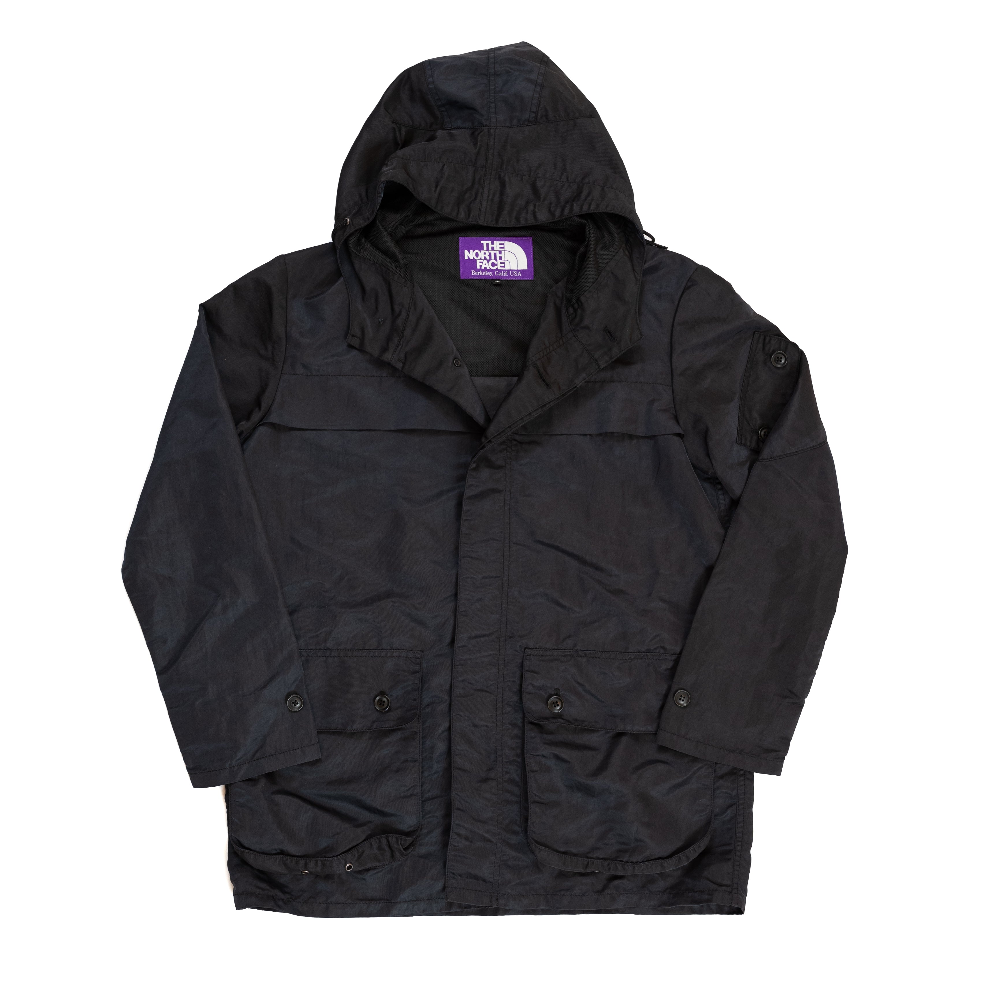 North face black outlet label mountain jacket