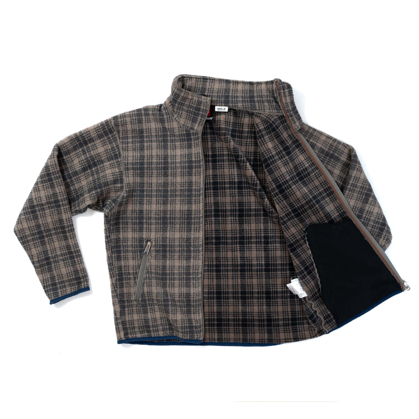 North face hotsell plaid fleece